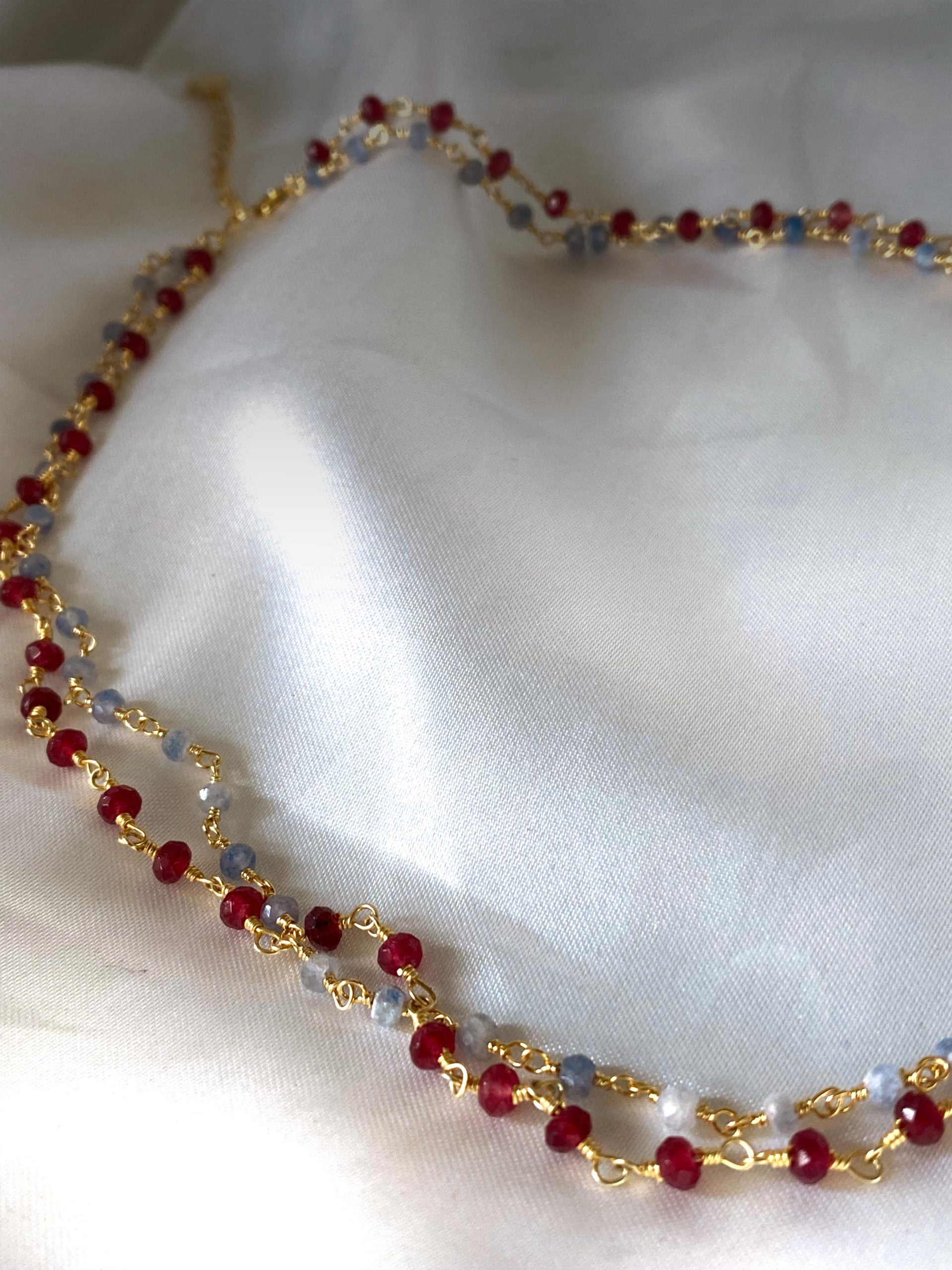 AmmonArt Fine Handmade Jewelry - Garnet, a January birthstone in color of love - Stories